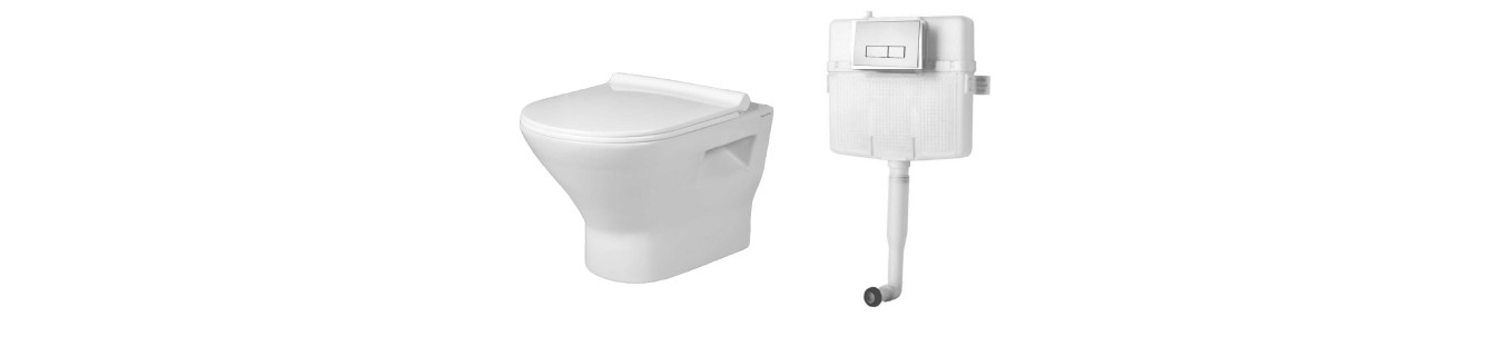 Wall Hung Commode with Concealed Cistern Tank best prices