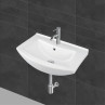 Belmonte Wall Hung Wash Basin Nova - White Belmonte Wall Hung Wash Basin Nova - White