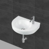 Belmonte Small Wall Hung Wash Basin for Bathroom Rado - White Belmonte Small Wall Hung Wash Basin for Bathroom Rado - White