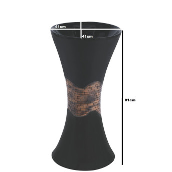 Buy Belmonte Ceramic Designer One Piece Wash Basin Free Standing Ko...