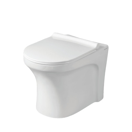 Belmonte European Water Closet Square With Slow Motion Seat Cover