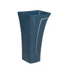 Belmonte Blue & White One-Piece Designer Wash Basin | Glossy Finish | Floor Mount/Free Standing Belmonte Blue & White One-Piece Designer Wash Basin | Glossy Finish | Floor Mount/Free Standing