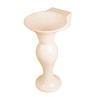 Belmonte Dolphin Set Pedestal Wash Basin | Wall Mount | Ceramic | Ivory | Glossy Finish Belmonte Dolphin Set Pedestal Wash Basin | Wall Mount | Ceramic | Ivory | Glossy Finish