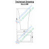 Belmonte Cuba-50 Rimless Commode & Free Standing Wash Basin Combo - Green & Black, Matt Finish Belmonte Cuba-50 Rimless Commode & Free Standing Wash Basin Combo - Green & Black, Matt Finish