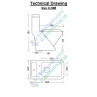 Belmonte Floor Mounted One Piece EWC S Trap Toilet Crystal White Belmonte Floor Mounted One Piece EWC S Trap Toilet Crystal White