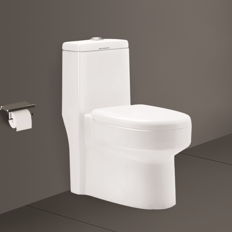 Belmonte Floor Mounted Western Commode For Bathroom Dune P Trap White Belmonte Floor Mounted Western Commode For Bathroom Dune P Trap White