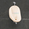 Belmonte Ivory Ceramic Wall Mount Urinal - Compact and Glossy (280x280x400mm) Belmonte Ivory Ceramic Wall Mount Urinal - Compact and Glossy (280x280x400mm)