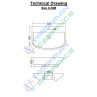 Belmonte Gloria Counter Top cum Wall Hung Wash Basin - White, Glossy Finish, 385x525x120mm Belmonte Gloria Counter Top cum Wall Hung Wash Basin - White, Glossy Finish, 385x525x120mm