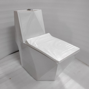 One Piece EWC Special Sale - White S Trap | 9 Inch | Floor Mount Toilet