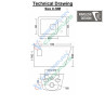 Belmonte Combo of Rimless Commode Wall Mount Entic with Pneumatic Concealed Cistern - White Belmonte Combo of Rimless Commode Wall Mount Entic with Pneumatic Concealed Cistern - White