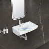 Belmonte Wall Hung Wash Basin Liza - White Belmonte Wall Hung Wash Basin Liza - White