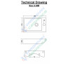 Belmonte Wall Hung Wash Basin Sparrow - White Belmonte Wall Hung Wash Basin Sparrow - White
