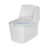 Belmonte One Piece Rimless Flushing Toilet, S-Trap Outlet on Floor, 225mm/9inch Trap Distance - White Belmonte One Piece Rimless Flushing Toilet, S-Trap Outlet on Floor, 225mm/9inch Trap Distance - White