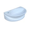 Belmonte Wall Hung Wash Basin Niko - White Belmonte Wall Hung Wash Basin Niko - White