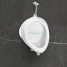 Belmonte Round Gents Urinal Pot - White Ceramic Wall Mount Belmonte Round Gents Urinal Pot - White Ceramic Wall Mount