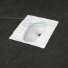 Belmonte Orissa Pan 20 Inch Indian Toilet - White Ceramic, Glossy Finish, Floor Mount Belmonte Orissa Pan 20 Inch Indian Toilet - White Ceramic, Glossy Finish, Floor Mount