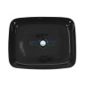 Black Wash Basin Thim Rim Designer Glossy Ceramic Battle-04 - Belmonte Black Wash Basin Thim Rim Designer Glossy Ceramic Battle-04 - Belmonte