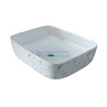 Marble Print Wash Basin | Battle-05 Designer Collection | Glossy Ceramic | Belmonte Marble Print Wash Basin | Battle-05 Designer Collection | Glossy Ceramic | Belmonte