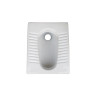 Belmonte Indian Toilet - Orissa Pan 23 Inch, White Ceramic, Glossy Finish Belmonte Indian Toilet - Orissa Pan 23 Inch, White Ceramic, Glossy Finish