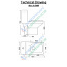 Belmonte Siphonic Flushing Western Commode Ripone 4D Toilet Seat S Trap OUTLET is on FLOOR White EWC for Bathroom Washroom Belmonte Siphonic Flushing Western Commode Ripone 4D Toilet Seat S Trap OUTLET is on FLOOR White EWC for Bathroom Washroom