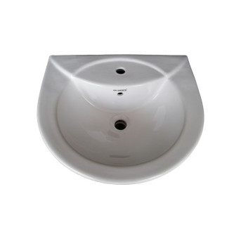 Belmonte Pedestal Wash Basin Royal - White