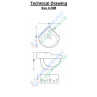 Belmonte Wall Hung Wash Basin Corner - White Belmonte Wall Hung Wash Basin Corner - White