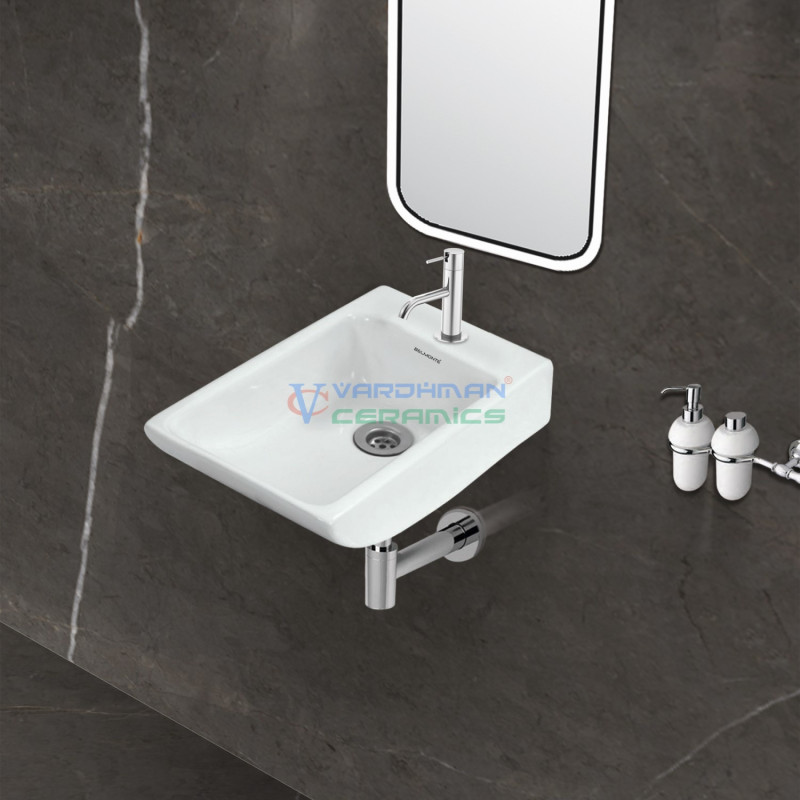Belmonte Wall Hung Wash Basin Sparrow - White Belmonte Wall Hung Wash Basin Sparrow - White