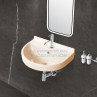 Belmonte Wall Hung Wash Basin Jonca - Ivory Belmonte Wall Hung Wash Basin Jonca - Ivory