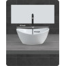 Belmonte Table Top Wash Basin Woizer 16 Inch X 14 Inch - White