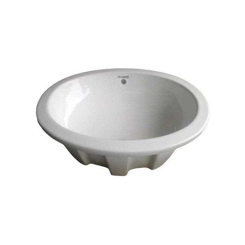 Belmonte Top Counter Wash Basin 22 Inch X 16 Inch - Ivory Belmonte Top Counter Wash Basin 22 Inch X 16 Inch - Ivory