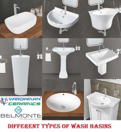 Choosing the Perfect Wash Basin: A Complete Guide to Different Types of Wash Basins for Your Bathroom | Vardhman Ceramics