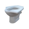 Belmonte Anglo Indian Toilet - White Ceramic, Glossy Finish, P Trap, 200mm Trap Distance Belmonte Anglo Indian Toilet - White Ceramic, Glossy Finish, P Trap, 200mm Trap Distance