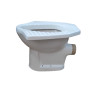 Belmonte Anglo Indian Toilet - White Ceramic, Glossy Finish, P Trap, 200mm Trap Distance Belmonte Anglo Indian Toilet - White Ceramic, Glossy Finish, P Trap, 200mm Trap Distance