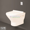 "Belmonte Ivory Rimless Wall Hung Commode - Glossy Ceramic 520x360x340mm" "Belmonte Ivory Rimless Wall Hung Commode - Glossy Ceramic 520x360x340mm"