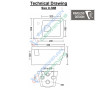 Belmonte Combo of Rimless Toilet Wall Mounted Crenza with Pneumatic Concealed Cistern - White Belmonte Combo of Rimless Toilet Wall Mounted Crenza with Pneumatic Concealed Cistern - White